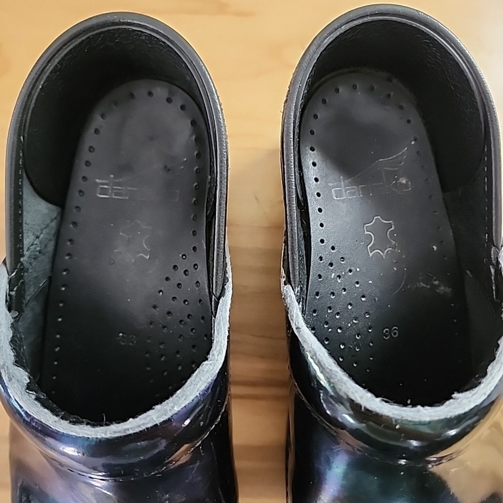 Dansko Women's Professional‎ Petrol Patent 406110202 SIZE-36 *Please Read* - Picture 5 of 7